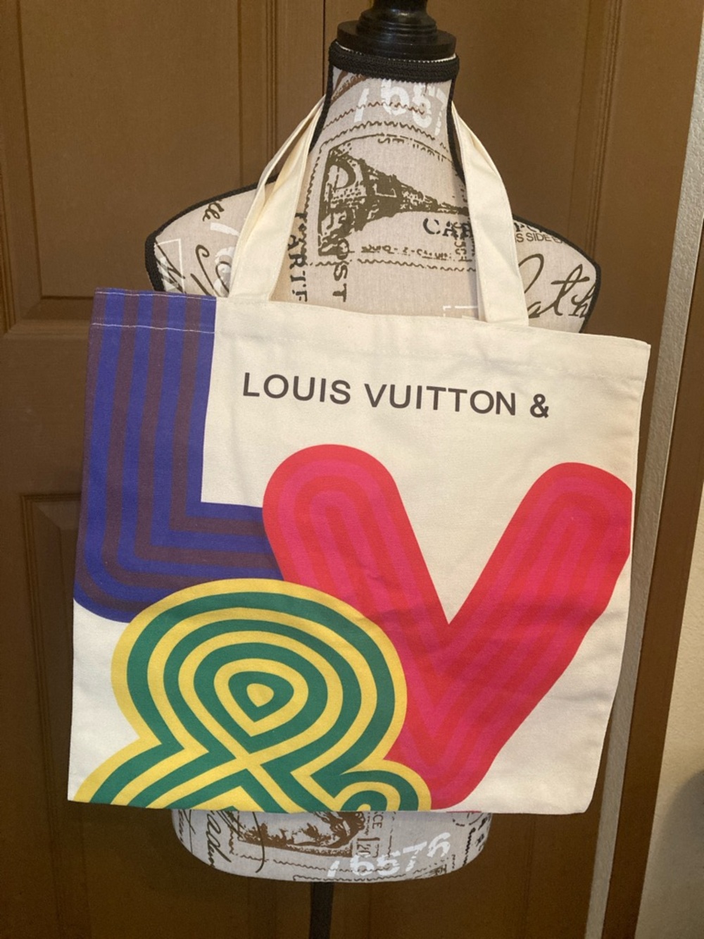 Louis Vuitton Limited Edition Novelty Canvas Eco Japan Tote Bag Shenzhen 2022
